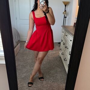 Women's Square Neckline Dress